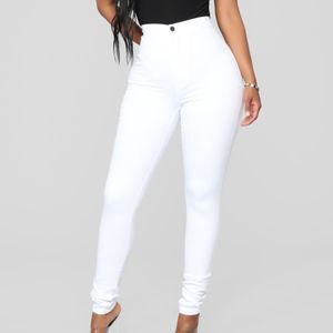 Fashion Nova Super High Waist Denim Skinnies